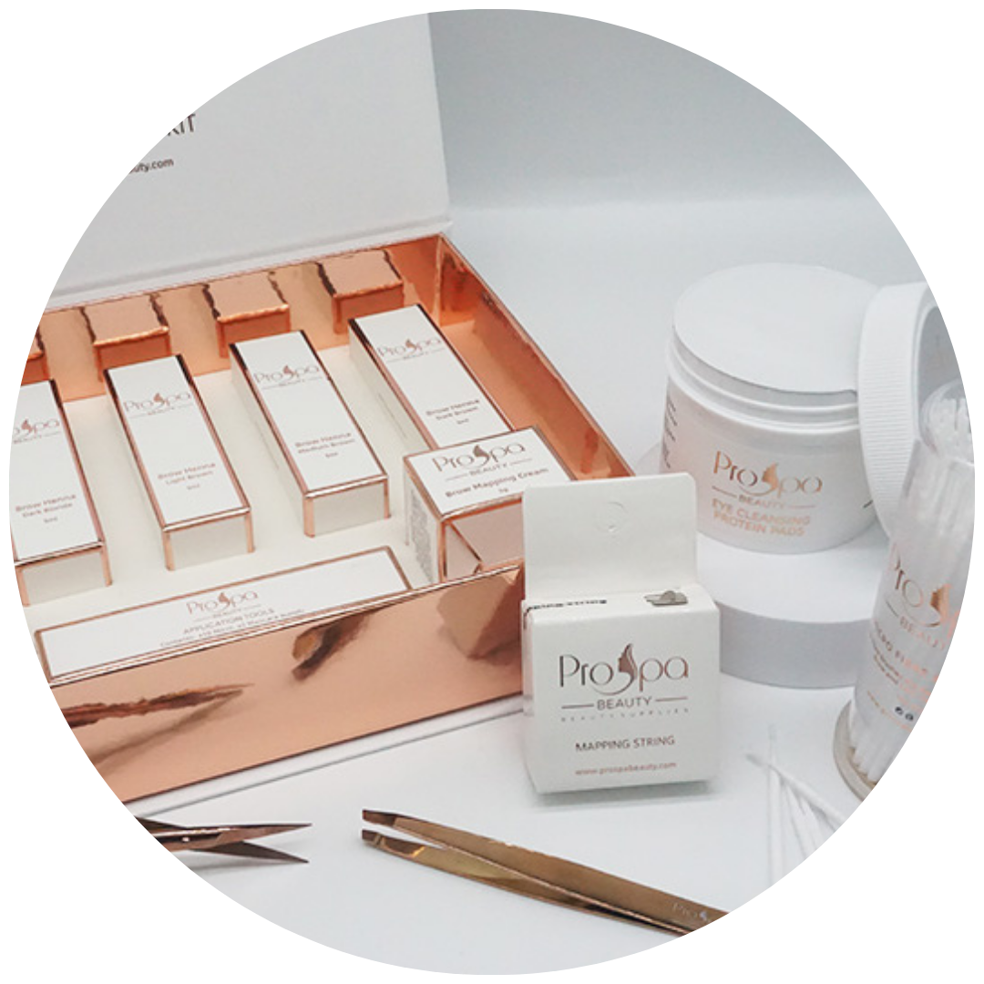 Henna brows course Kit