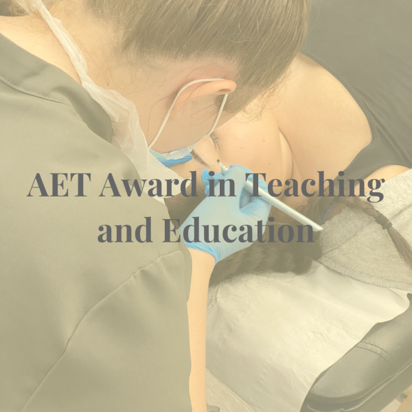 Award in Teaching and Education